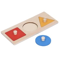 بازل الأشكال الهندسية الثلاثة – منتسوري