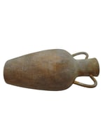 مزهرية فخارية طويلة بمقبضين – رقم الصنف: GS19345