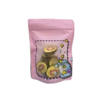 شرائح الكيوي الأحمر (كيوي فراولة) المجففة بالتبريد