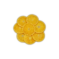 شرائح برتقال أبو سرة المجففة بالتبريد