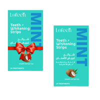 بكج شرائط تبييض الأسنان بزيت جوز الهند