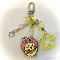 Usagi x Kirby keychain