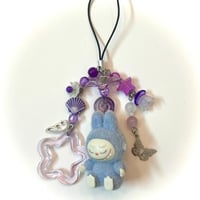 Purple labubu