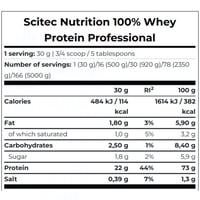 SCITEC 100% WHEY PROTEIN PROFESSIONAL BANANA 2350G
