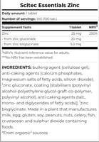 SCITEC ZINC 100 TABS