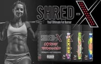 APPLIED SHRED X POWDER FAT BURNER SOUR GUMMY BEAR...