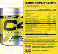 CELLUCOR C4 ORIGINAL ICY BLUE RAZZ 30 SERV