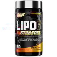 NUTREX LIPO6 STIM FREE 60 CAPS