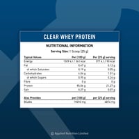 APPLIED CLEAR WHEY CHERRY & APPLE 125G