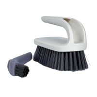 فرشاة تنظيف متعددة الاستخدام بمقبض مريح وفرشاة صغي...