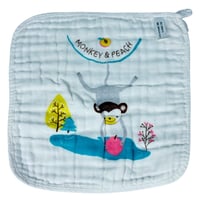 منشفة أطفال قطنية