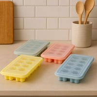 قالب ثلج سيليكون بغطاء