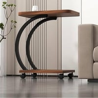 طاولة خدمة جانبية قابلة لتعديل الارتفاع بعجلات