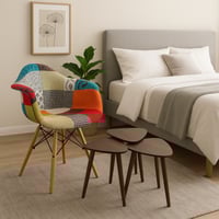 كرسي باتشورك خشبي عصري