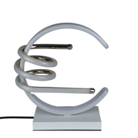 مصباح طاولة بتصميم حلزوني LED