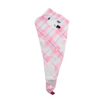 منشفة تجفيف شعر للأطفال بنقشة الدب