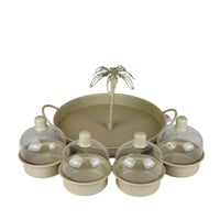 طقم طوفرية مع تمريات 4 قطع ونخلة