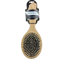 فرشاة شعر خشبية طبيعية