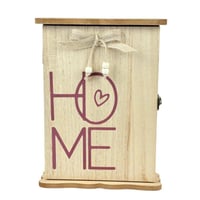 صندوق مفاتيح جداري بتصميم "HOME"