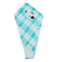 منشفة تجفيف شعر للأطفال بنقشة الدب