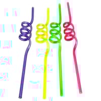 مجموعة مصاصات مرحة بتصميم ملونة