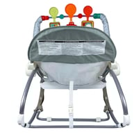 كرسي هزاز موسيقي للأطفال مع ألعاب ترفيهية