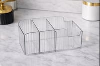 منظم اكريليك شفاف مقسم متعدد الاستخدامات