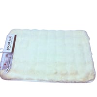 سجادة فرو ناعمة فاخرة لون سكري