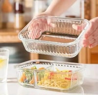 حافظة طعام زجاجية