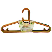 مجموعة شماعات بلاستيكية ملونة (6 قطع) – تصميم عملي...