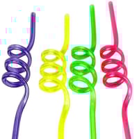 مجموعة مصاصات مرحة بتصميم ملونة