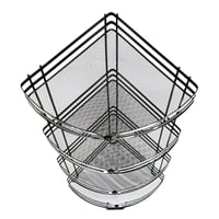 رف معدني زاوية للمطبخ – 4 طوابق