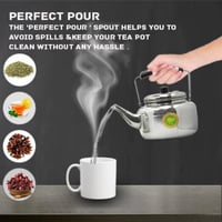 بريق شاي من الستانلس ستيل سعة 3لتر