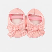 أحذية بيبي بناتي بفيونكة قماش ناعمة