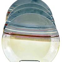 طقم سفرة سيراميك مزخرف 16 قطعة - ونقش أنيق