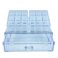 منظم مكياج أكريليك شفاف مع درج