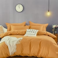 طقم مفرش سرير سادة – 4 قطع