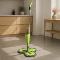 ممسحة أرضيات برذاذ ثلاثية القواعد