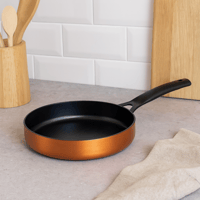 مقلاة أكتيول غير لاصقة بلون نحاسي