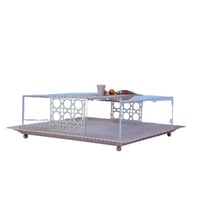 صناديق ضيافة فاخرة بأغطية شفافة