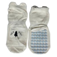 جوارب أطفال مانعة للانزلاق – تصميم وجوه حيوانات لط...