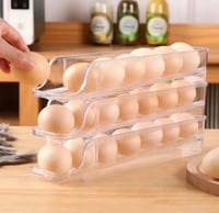 منظم بيض بثلاث الطبقات