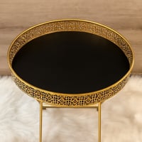 طاولة قهوة دائرية