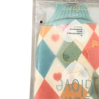 ليفة استحمام ناعمة بنقشة قلوب وألوان باستيل