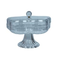 طبق مكسرات بغطاء