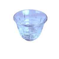 طقم بيالات شاي وفناجيل قهوة زجاجية 18 قطعة