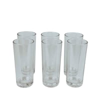 كوب عصير زجاجي شفاف – طقم 6 قطع