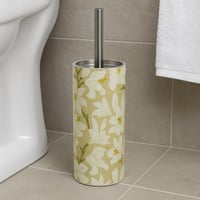 رشاة تنظيف حمام أنيقة بتصميم أسطواني