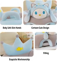 كنبة بيبي قطنية ناعمة من، بتصميم كرتوني لطيف، تساع...