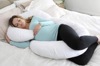 وسادة حمل كاملة للجسم - دعم فائق النعومة لتخفيف آل...